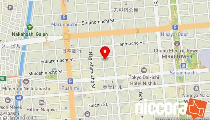 の地図 株式会社ウィルビジョン IT コンサルタント で 名古屋市