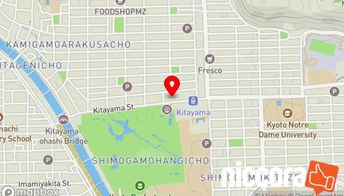 の地図 株式会社WorldLink & Company（ワールドリンクアンドカンパニー） 企業のオフィス で 京都市