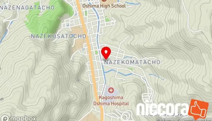 の地図 株式会社ヤマア 企業のオフィス で 奄美市