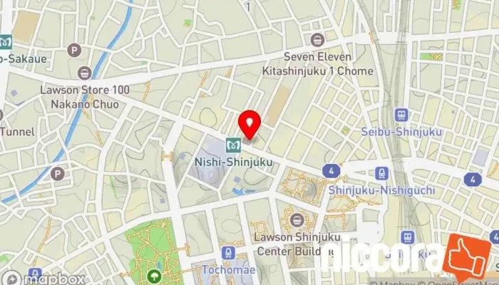 の地図 株式会社ユアリッチ IT コンサルタント で 新宿区