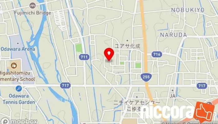 の地図 （株）小田原アクト 人材派遣業 で 小田原市