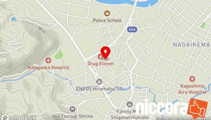 の地図 （株）アールディービジネス ソフトウェア企業, IT コンサルタント で 姶良市