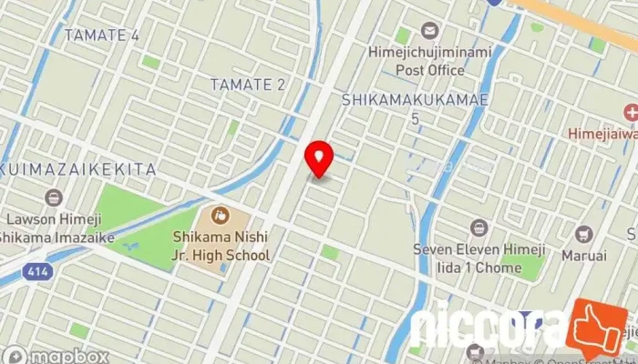 の地図 （株）A-ZiP 姫路営業所 ソフトウェア企業, IT コンサルタント で 姫路市