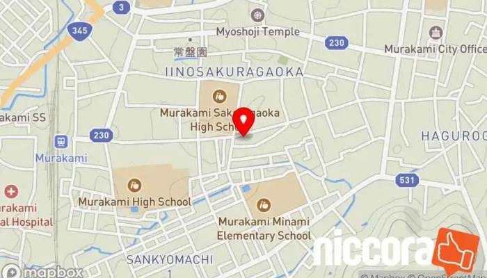 の地図 （株）アイ・サポート 生命保険代理店 で 村上市