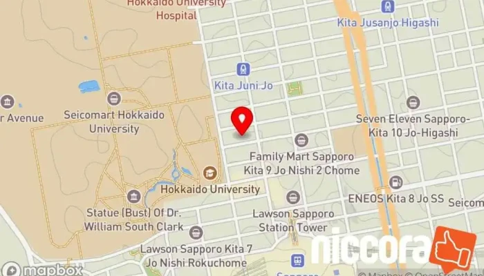 の地図 ㈱アテラス ソフトウェア企業 で 札幌市