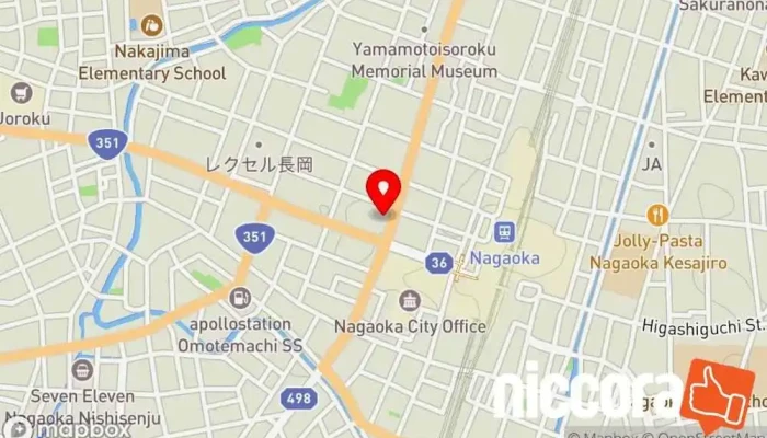 の地図 (株)アウトソーシング 長岡採用センター 人材派遣業, 職業紹介所 で 長岡市