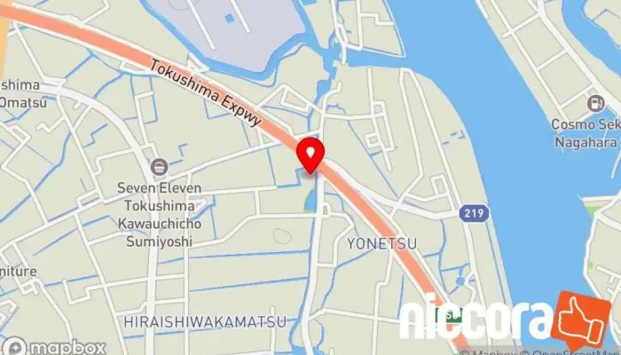 の地図 (株)AVAD ソフトウェア企業, 農業サービス業 で 徳島市