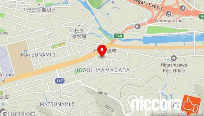 の地図 ㈱CBE−A(シーベア) ソフトウェア企業, IT コンサルタント, インターネット マーケティング業, ウェブ デザイナー で 山形市