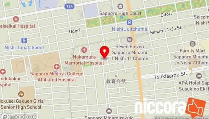 の地図 ㈱エムアンドティ IT コンサルタント, ソフトウェア企業 で 札幌市