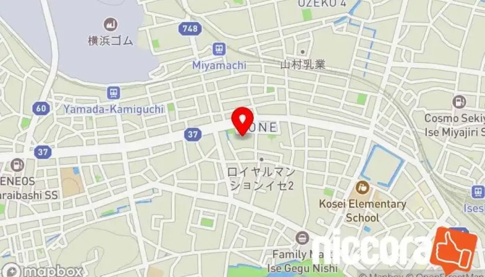 の地図 （株）エヌシーティー パソコン修理店 で 伊勢市