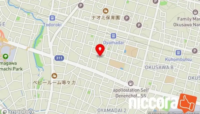 の地図 ㈱Fシステム IT コンサルタント, ソフトウェア企業 で 世田谷区