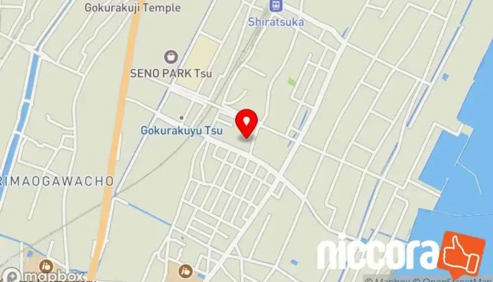 の地図 （株）グッドアット ビジネス スクール で 津市