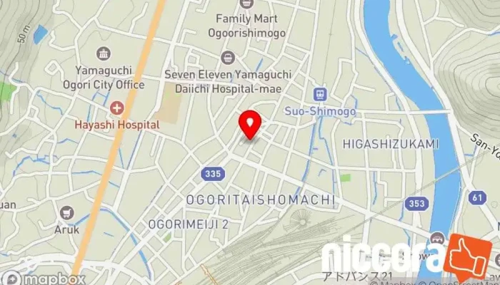 の地図 （株）ほけんのＴＹＦ 生命保険代理店 で 山口市