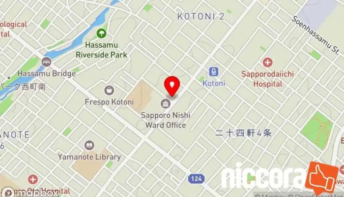 の地図 ㈱イングシステム IT コンサルタント で 札幌市