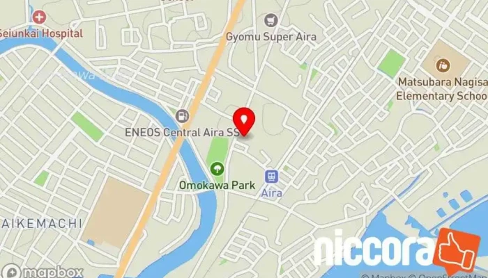 の地図 (株)ITブレイド鹿児島支社 企業のオフィス で 姶良市