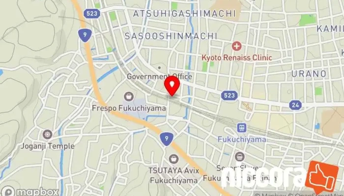 の地図 （株）ＪＲ西日本テクシア 福知山支店 空調設備工事業者 で 福知山市