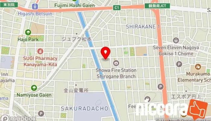 の地図 ㈱JTG IT コンサルタント で 名古屋市