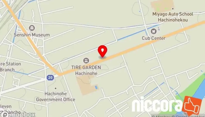 の地図 ㈱コンピューターサポート ソフトウェア企業 で 八戸市