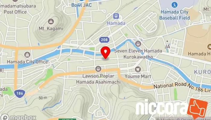 の地図 （株）コンピュータ・コンサルタント ソフトウェア企業 で 浜田市