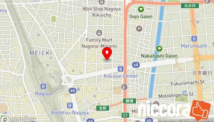 の地図 ㈱LeoITコンサルティング 企業のオフィス で 名古屋市
