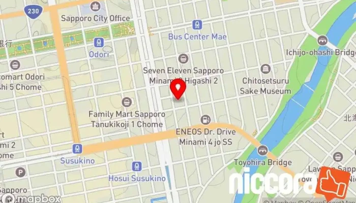 の地図 ㈱マーベリックス ソフトウェア企業 で 札幌市