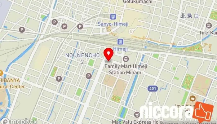 の地図 (株)マーブル 姫路オフィス ソフトウェア企業 で 姫路市