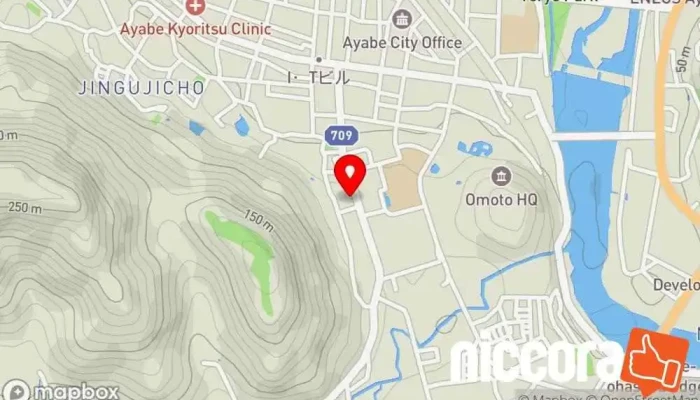 の地図 （株）マチイコンサルタント 建築設計事務所 で 綾部市