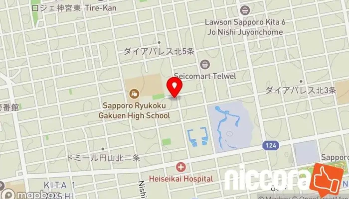 の地図 ㈱メディア･マジック ソフトウェア企業 で 札幌市