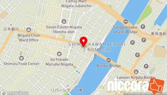 の地図 (株)ｏＲｏ ｃｏｄｅ ＭＯＣ ソフトウェア企業 で 新潟市
