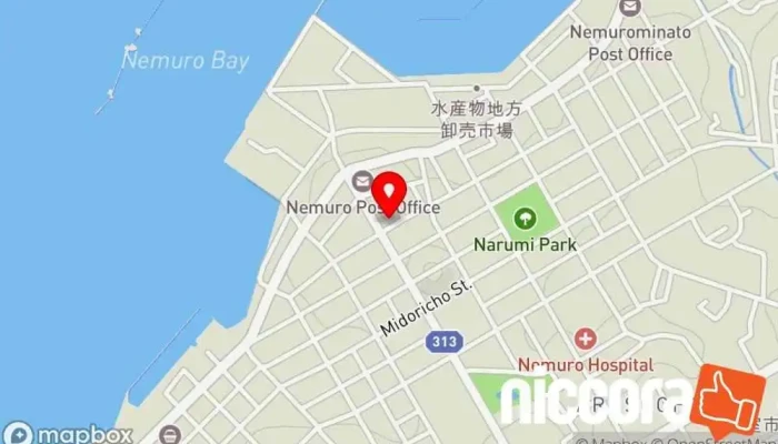 の地図 ㈱ライフクリエーション 根室支店 保険代理店 で 根室市