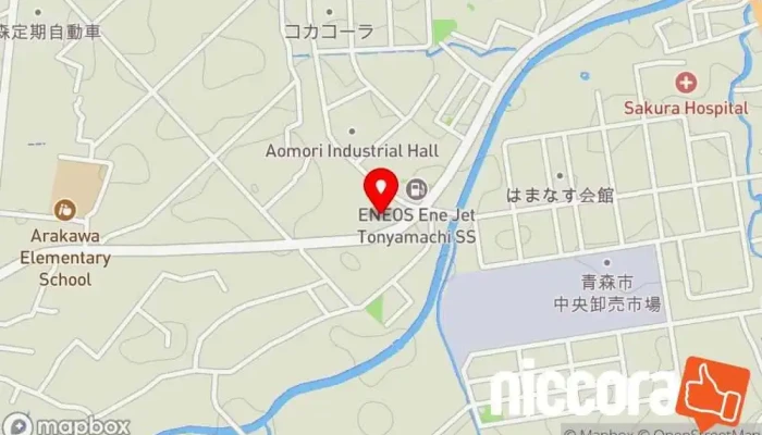 の地図 (株)りーふねっと IT コンサルタント で 青森市