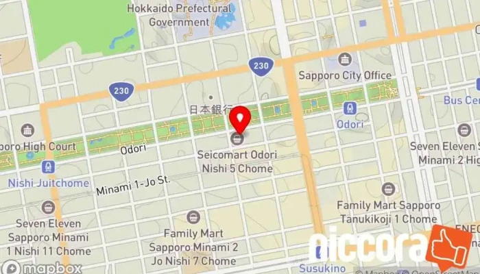 の地図 ㈱サイバーシスコム IT コンサルタント で 札幌市