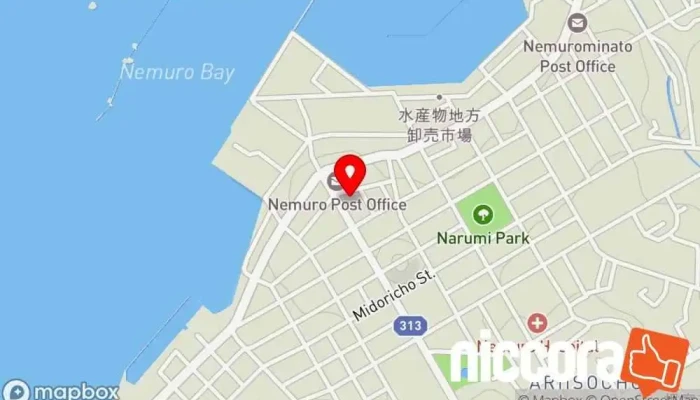 の地図 ㈱トーア 根室営業所 生命保険代理店 で 根室市
