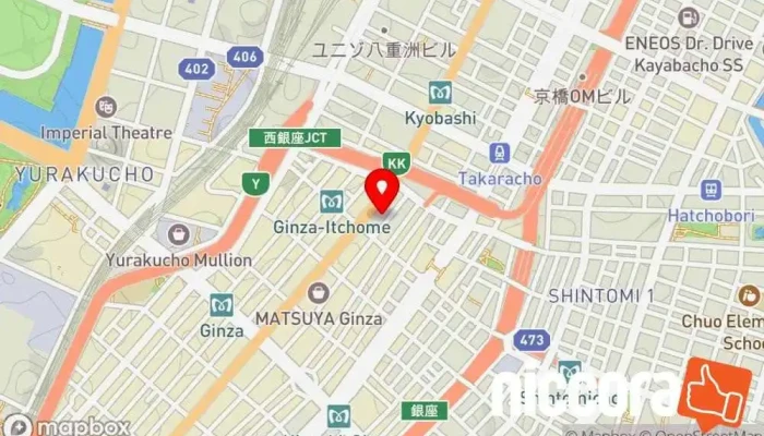 の地図 ㈱ウェブスタージャパン IT コンサルタント で 中央区