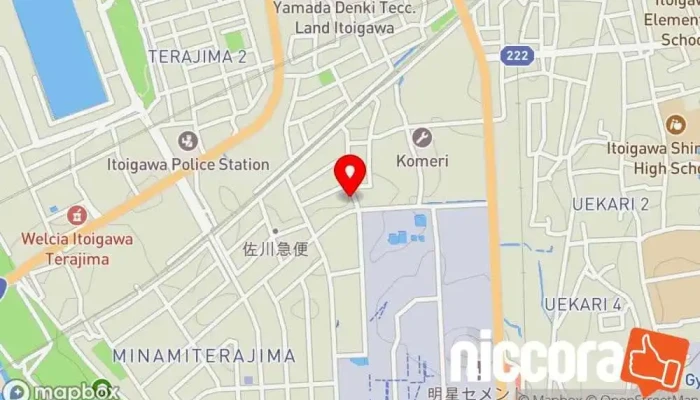 の地図 アークシステム ソフトウェア企業 で 糸魚川市