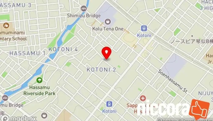 の地図 アヘッド㈱ インターネット マーケティング業, 広告代理店, IT コンサルタント, インターネット サービス プロバイダ, ウェブ デザイナー で 札幌市