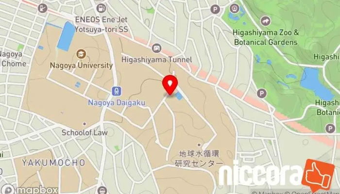 の地図 アイクリスタル㈱ 企業のオフィス で 名古屋市