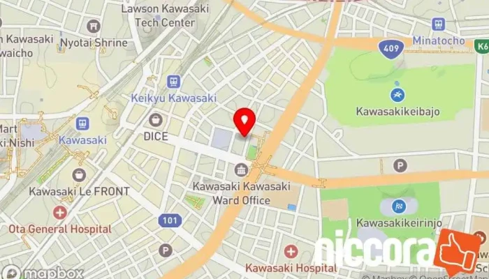 の地図 Akira Consulting合同会社 企業経営コンサルタント で 川崎市