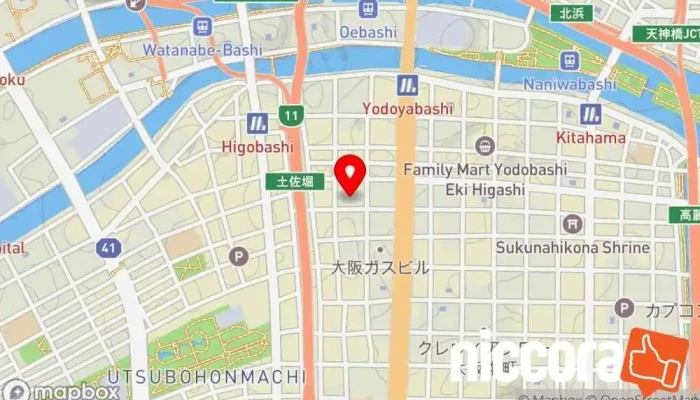 の地図 All Smile株式会社 請負業者, IT コンサルタント で 大阪市