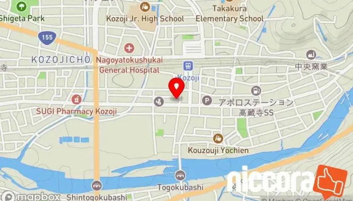の地図 アリッツ㈱ ソフトウェア企業, IT コンサルタント, パソコンショップ, ウェブ ホスティング会社 で 春日井市