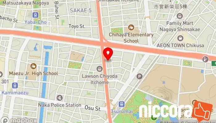 の地図 ARkia 株式会社 ソフトウェア企業 で 名古屋市