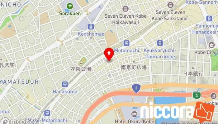 の地図 be love company IT コンサルタント で 神戸市