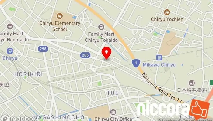 の地図 Benefit-Bizマーケティング ウェブ デザイナー で 知立市