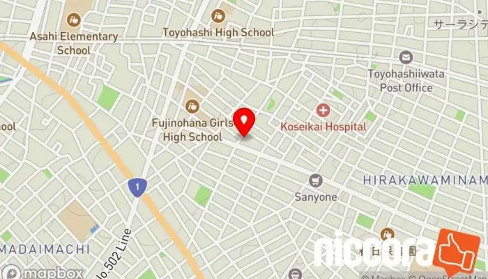 の地図 blanc-diamant コンサルティング ウェブ デザイナー, IT コンサルタント, コンサルタント, 印刷屋 で 豊橋市
