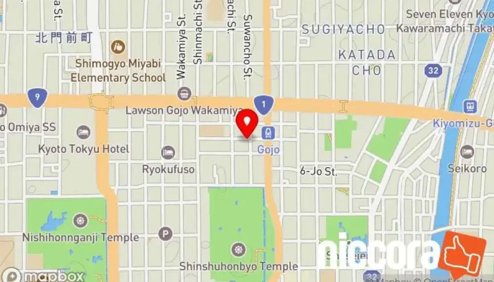 の地図 C2 Kyoto メイカースペース で 京都市