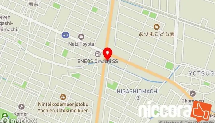 の地図 ダーディット(株) ソフトウェア企業, 企業のオフィス で 酒田市