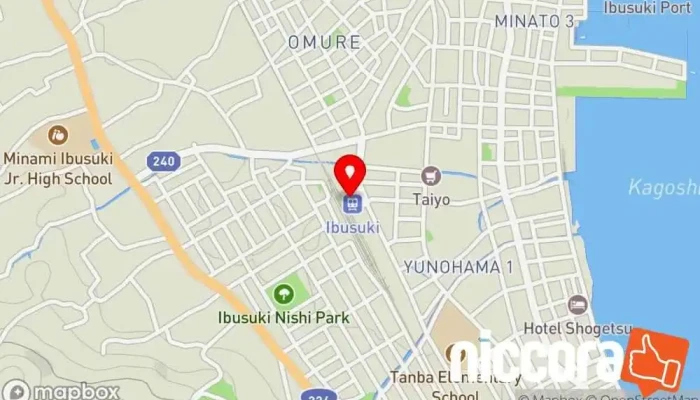 の地図 ディーリンクス 企業キャンパス で 指宿市