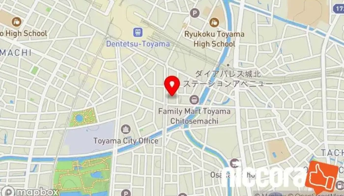 の地図 デロイト トーマツ リスクアドバイザリー合同会社 富山事務所 公認会計士 で 富山市