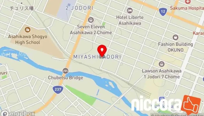 の地図 ドリームクラフト IT コンサルタント で 旭川市
