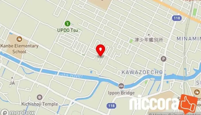 の地図 エーシステム パソコン専門店 で 津市